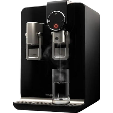 Eureka Forbes 5.6 L Aquaguard Blaze Insta WS RO+UV HOT & AMB Dual Stainless Steel Tank Child Lock with 9 Stage Purification Dual Dispense Technology Copper Water Purifier (Black)